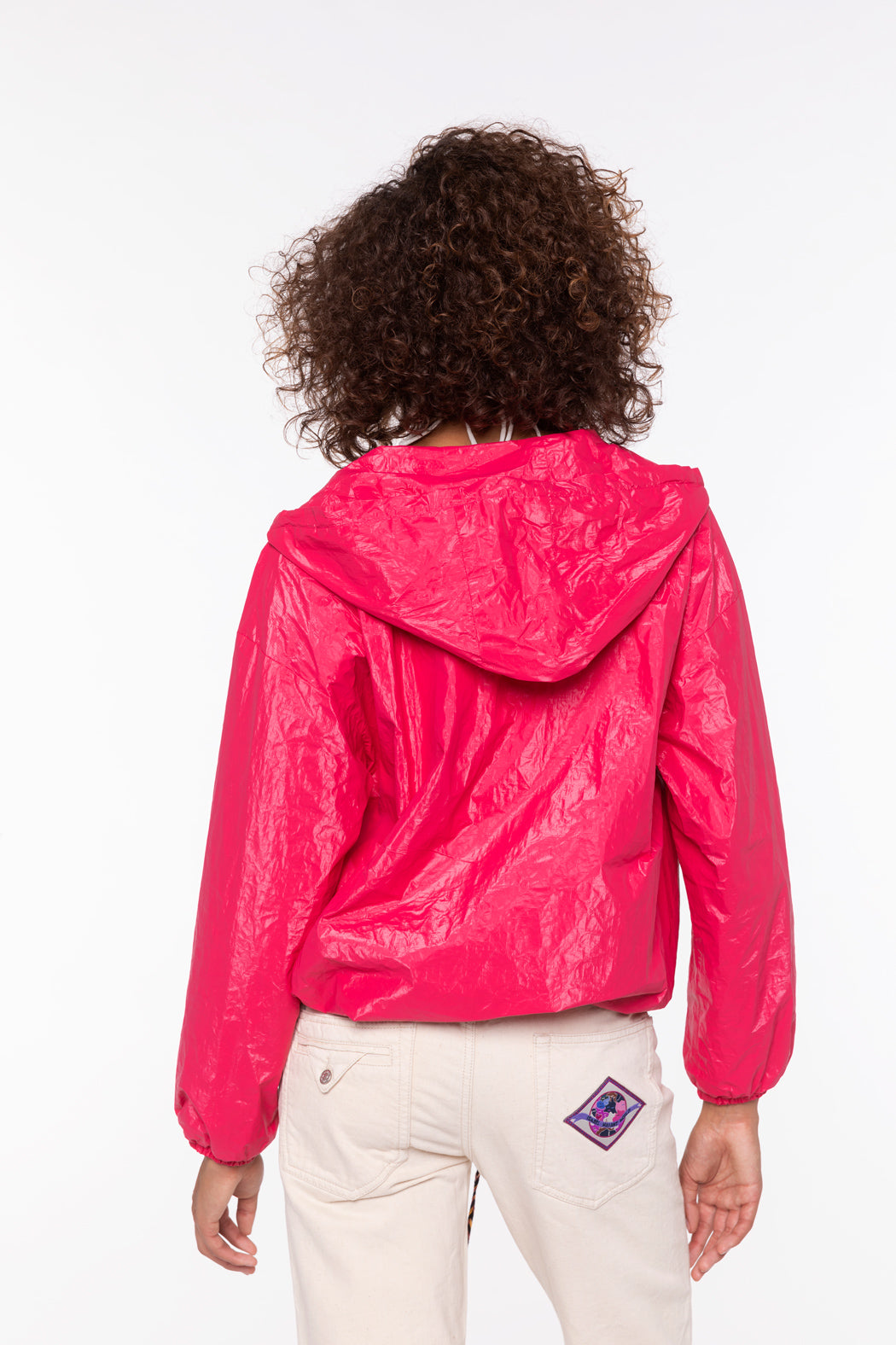 LUZY jacket - Pure hooded jacket Fuschia